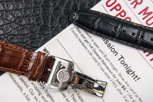 IWC手錶 V2升級版 萬國lW52850 葡萄牙萬年曆腕表系列 萬國表高端機械男表  hds1433